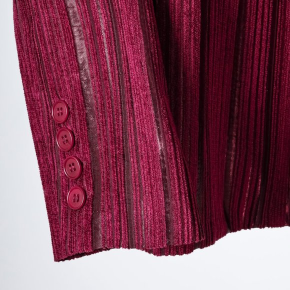 Smythe Metallic Magenta Blazer - Picture 6 of 8